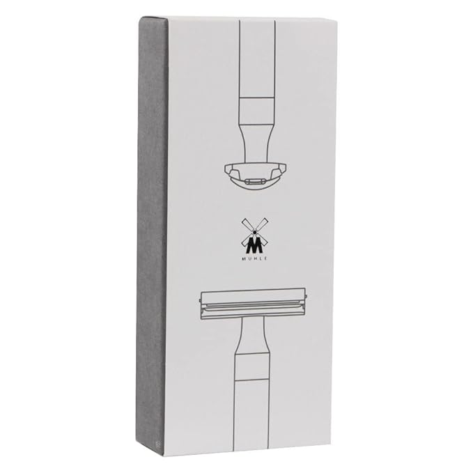 MÜHLE ROCCA Jet Black Stainless Steel Safety Razor