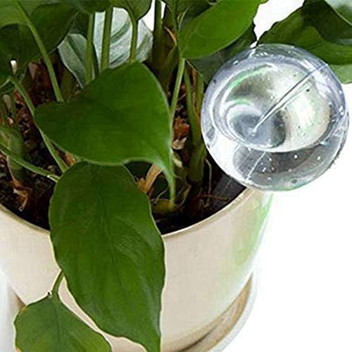 2Pcs Plant Watering Globes, Automatic Self Watering Bulbs, Plastic Stakes for Indoor Outdoor Potted Plants, Garden Irrigation Device