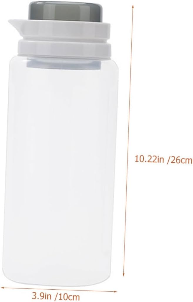 2Pcs Airtight Food Storage Containers with Threaded Seal Transparent Pantry Organizers for Sugar Rice Cereal Snacks Kitchen Canisters for Freshness and Space Saving