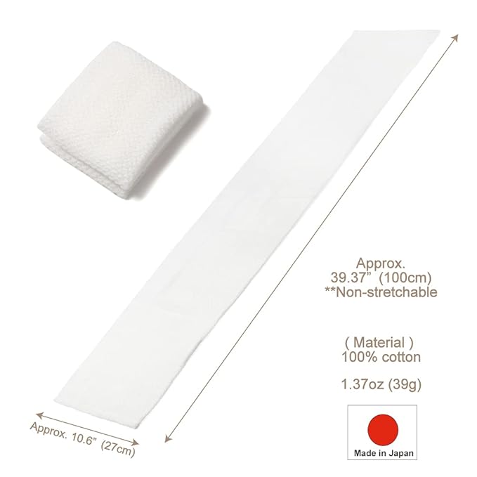 Super Soft Exfoliating Washcloth [Made in Japan] Shower Back Scrubber with Amino Acid Extract Blended as Moisturizing Essence, Exfoliating Towel for Sensitive Skin (Amino Acid Blended)
