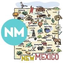 Swig Life 40oz Mega Mug, 40oz Tumbler with Handle and Straw, Extra Large Insulated Tumblers, Cup Holder Friendly Travel Mug (New Mexico)