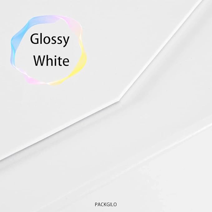 5 White Large Gift Boxes with Lid 13x9x4 Inches, Bridesmaid Proposal Boxes, Hard Collapsible Gift Box with Magnetic Closure, Groomsman Box Reusable Gift Boxes for Clothes (Glossy White)