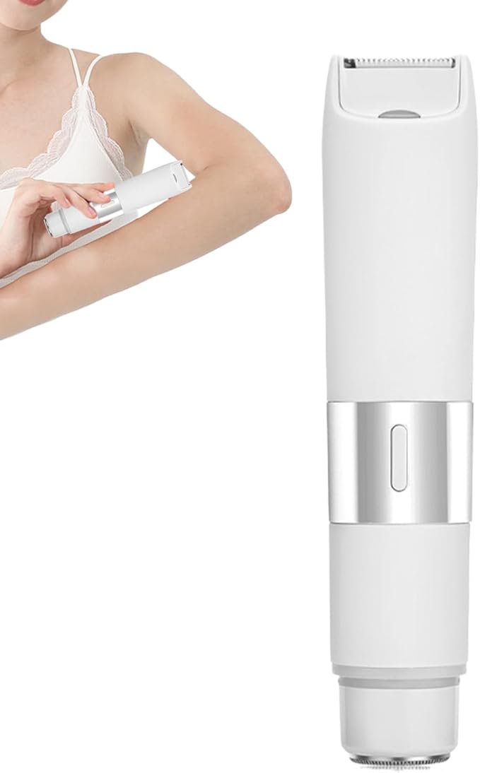Women Body Hair Trimmer - Waterproof Wet Dry Electric Razor, Rechargeable Electric Grooming Tool, Razor For Smooth Skin | Bikini Line Shaver, Cordless Personal Care Shaving Accessory, Underarm Trimmer