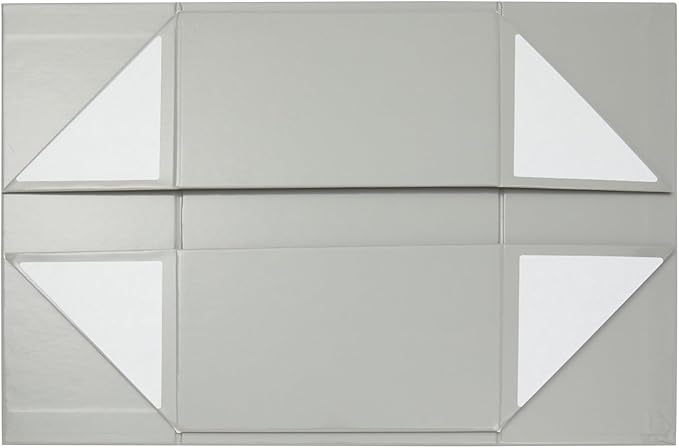 Stockroom Plus 6 Pack Magnetic Gift Boxes with Lids, 9.5 x 7 x 4 Inches for Birthday, Wedding, Groomsman and Bridesmaid Proposal Box (Gray) - Groomsmen Proposal Gift Box