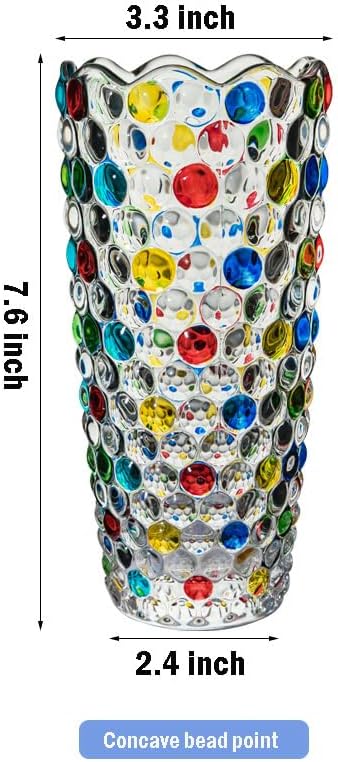 Colorful Glass Vase