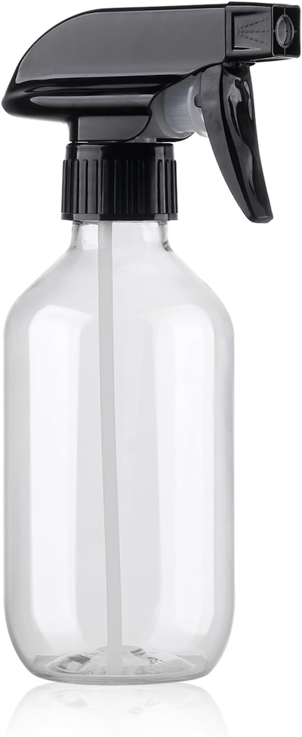Teyssor Spray Bottles Water Spray Bottle - BPA Free - 10 oz/300 ml Plastic Refillable Containers Fine Mist Small Spray Bottle with Adjustable Nozzle for Hair, Cooking, Cleaning