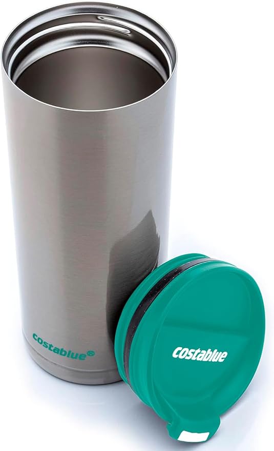 Travel Coffee Mug - 16 Oz. Stainless Steel Insulated Coffee Mug, Leak Proof Tumbler w/Dishwasher Safe Lid, Double Wall Travel Coffee Cup, Reusable Insulated Tumbler for Hot & Cold Beverages…