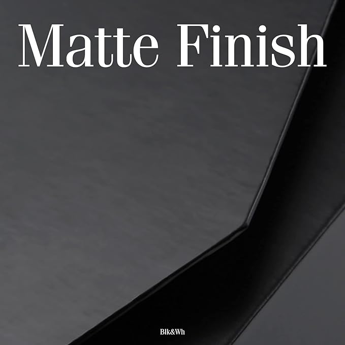 BLK&WH Gift Box - 11.5x8.1x3.8 Inches, Black, Large, Magnetic Groomsman Box (Matte Black)