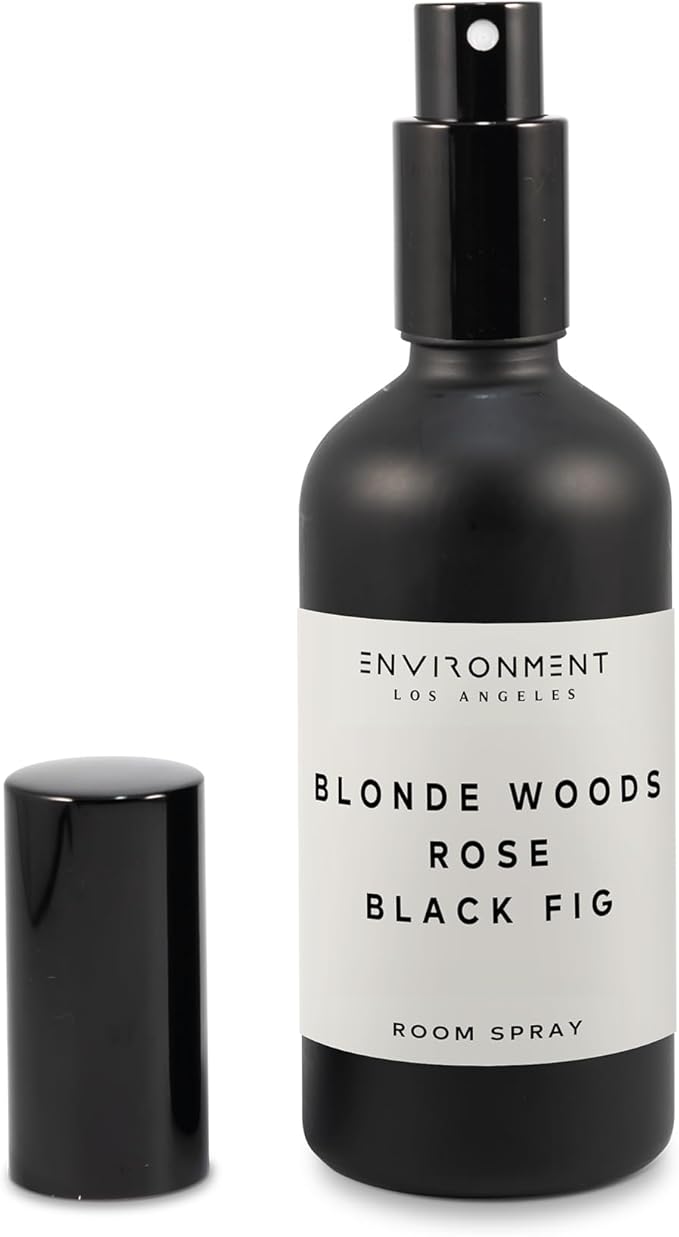 ENVIRONMENT Inspired by 5-Star Resort EDT Room Spray, 100ml Air Freshener (Blonde Woods | Rose | Black Fig) Home Fragrance Accessories, Room Perfume, Room Deodorizer, Vegan & Cruelty-Free