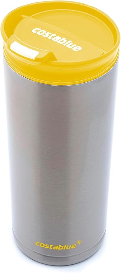 Travel Coffee Mug - 16 Oz. Stainless Steel Insulated Coffee Mug, Leak Proof Tumbler w/Dishwasher Safe Lid, Double Wall Travel Coffee Cup, Reusable Insulated Tumbler for Hot & Cold Beverages…