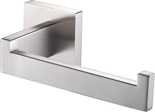 KOKOSIRI Toilet Paper Roll Holder Brushed Nickel Toilet Paper Holder Stainless Steel for Kitchen Bathroom Dispenser Wall Mounted, B2003BR