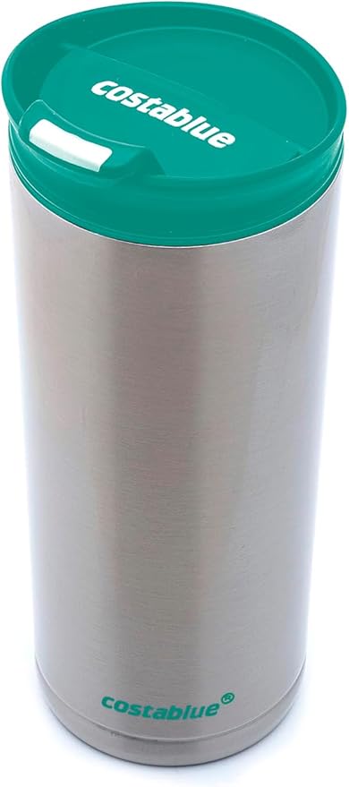 Travel Coffee Mug - 16 Oz. Stainless Steel Insulated Coffee Mug, Leak Proof Tumbler w/Dishwasher Safe Lid, Double Wall Travel Coffee Cup, Reusable Insulated Tumbler for Hot & Cold Beverages…