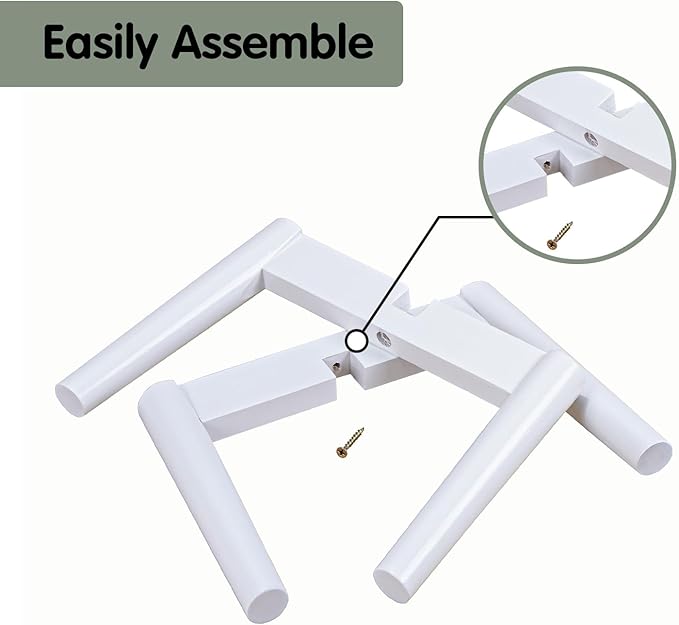 Wood 7.5" x 9.8" Plant Stand Indoor Outdoor, Wooden Single Floor Plant Pot Holder, Natural Plant Stand, Assembly Required (Excluding Potted Plants)