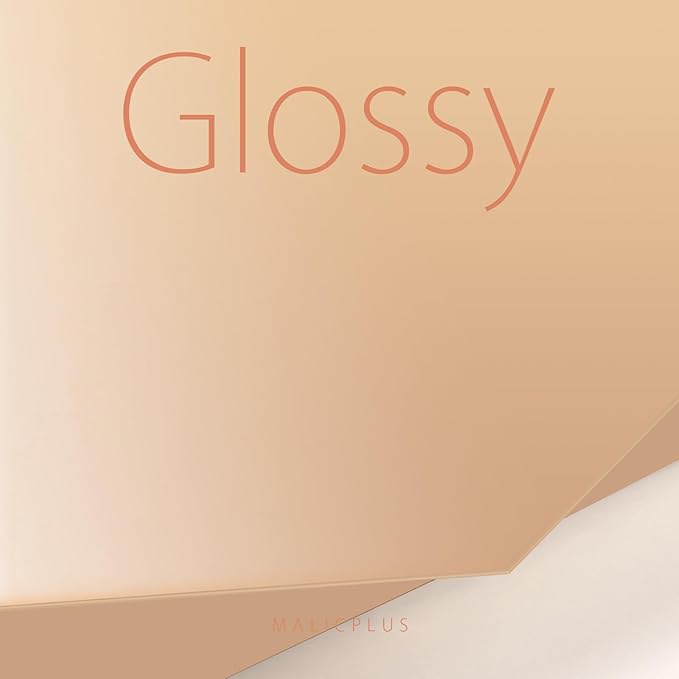 Gift Box with Lid 9x9x3.4 Inches, Rose Gold Bridesmaid Proposal Box with Magnetic Closure for All Occasion (Glossy Rose Gold)