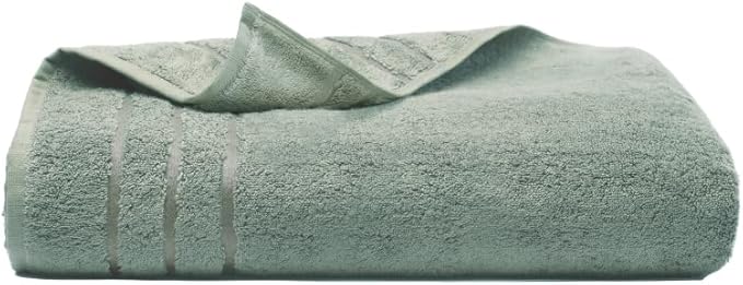 Cariloha Bath Towel | Ocean Mist |28"x54" | Turkish Cotton & Viscose Material Blend | Extra Smooth, Odor Resistant and Highly Absorbent