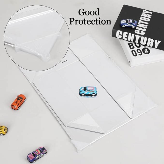 BoxSkivra Extra Large Gift Box with Lid 1 Pack 19x16x6 Inch Large Silver Gift Box with Ribbon Magnetic Closure Rectangle Collapsible Luxury Boxes for Wedding Dress Crinkle Cut Paper Shred with Card