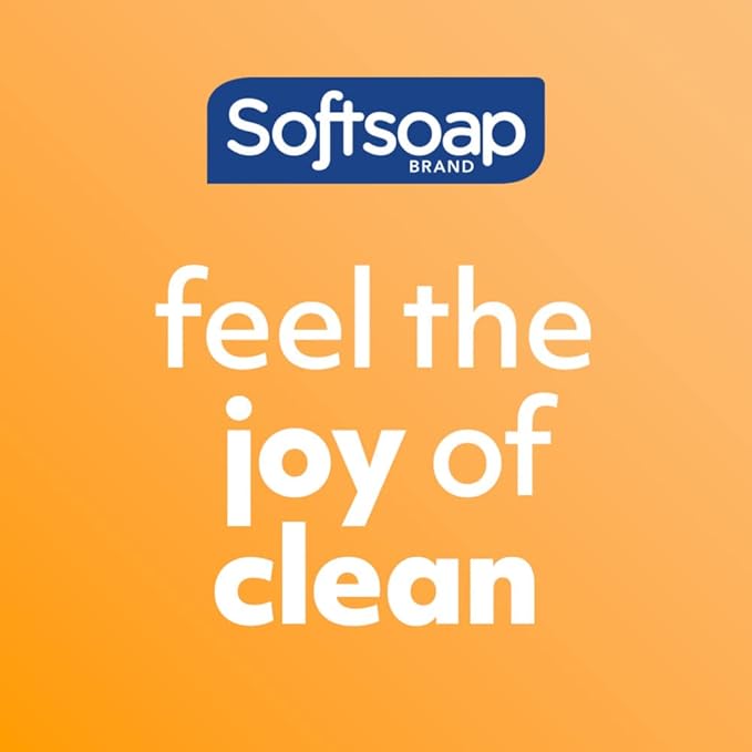 Softsoap Antibacterial Liquid Hand Soap, Gentle Clean, Sparkling Pear Scent Hand Soap, 11.25 Ounce, 6 Pack