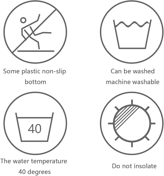 Laundry Room Long Mat Area Rug Non-Slip Floor Mat Waterproof Farmhouse Carpet for Kitchen 40" x 20"(Black-2)