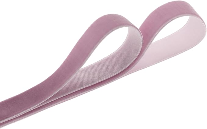 Vintage Lavender Velvet Ribbon, 1 Inch X 25Yd