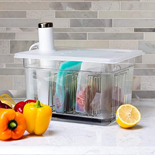 100% Silicone Bags Reusable Storage - Freezer Bags - 6 Reusable Silicone Bags For Food Storage with Two of each (1/2 Gal, Large and Medium) and Complementary Cotton Mesh Bags