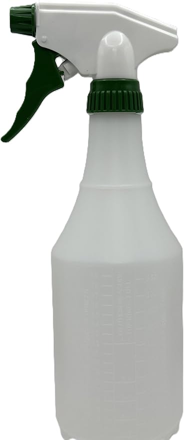 Spray Bottle 24 oz (3 Pack) Colors may vary, Leakproof close nozzle to seal and durable & long life.Fully adjustable mist, spray and steam.