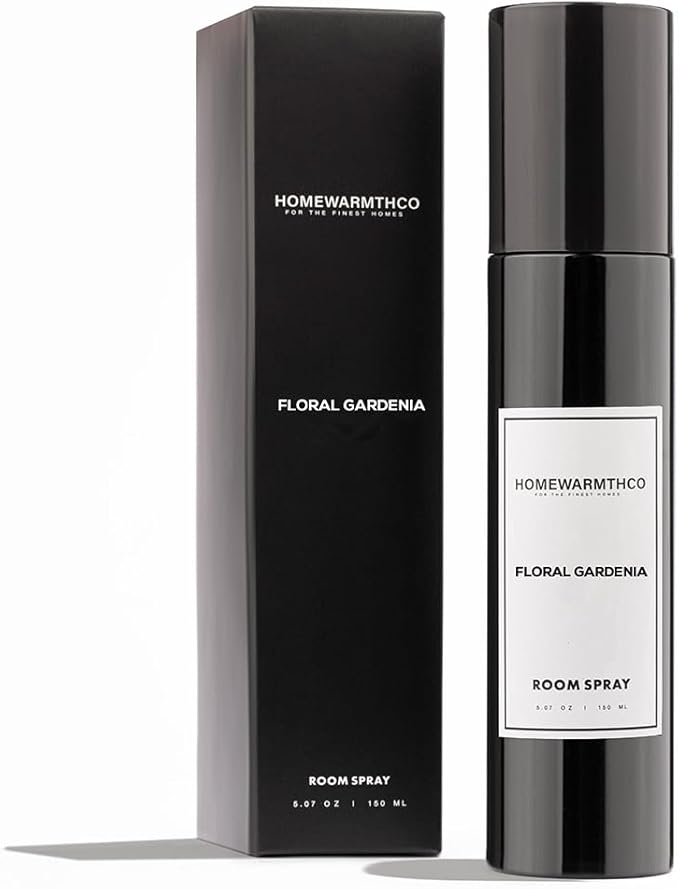 Gardenia Room Spray – 5.07 oz Scented Air Freshener Spray for Home, Office & Linen – Long-Lasting Aromatherapy Mist for Bedding, Pillows & Fabrics – Luxurious Home Fragrance