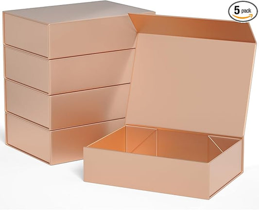 Gift Boxes 11.9" x 8.5" x 3.3" with Magnetic Closure Lid Boex for Presents,Bridesmaid Gifts Box,Cute Box,Birthday Boxs,Luxury for Gift Packaging, Magnetic Gifts Boxe for Wrapping