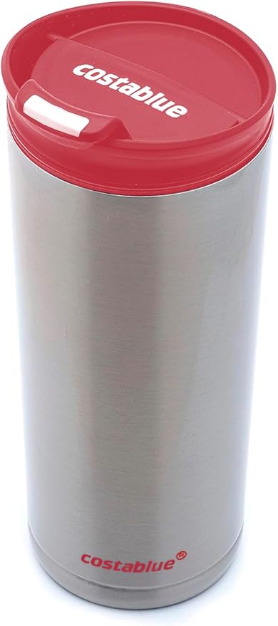 Travel Coffee Mug - 16 Oz. Stainless Steel Insulated Coffee Mug, Leak Proof Tumbler w/Dishwasher Safe Lid, Double Wall Travel Coffee Cup, Reusable Insulated Tumbler for Hot & Cold Beverages