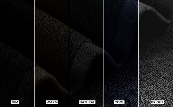 Utopia Towels 4 Pack Premium Bath Towels Set, 27 by 54 Inches, 100% Ring Spun Cotton 600GSM, Lightweight and Highly Absorbent Quick Drying Towels, Perfect for Daily Use, Black