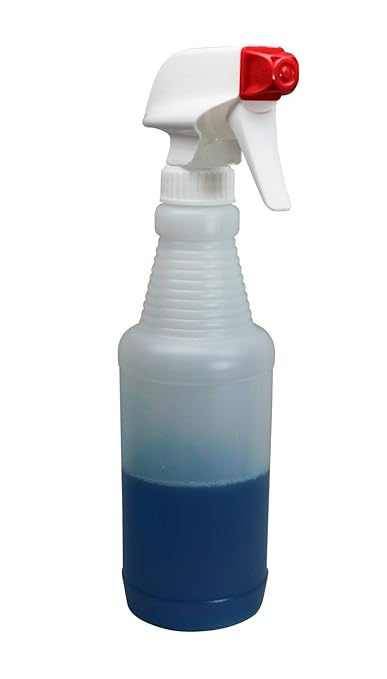 Pinnacle Mercantile Plastic Spray Bottles Leak Proof Technology Empty 16 oz Value Pack of 64 Made In USA