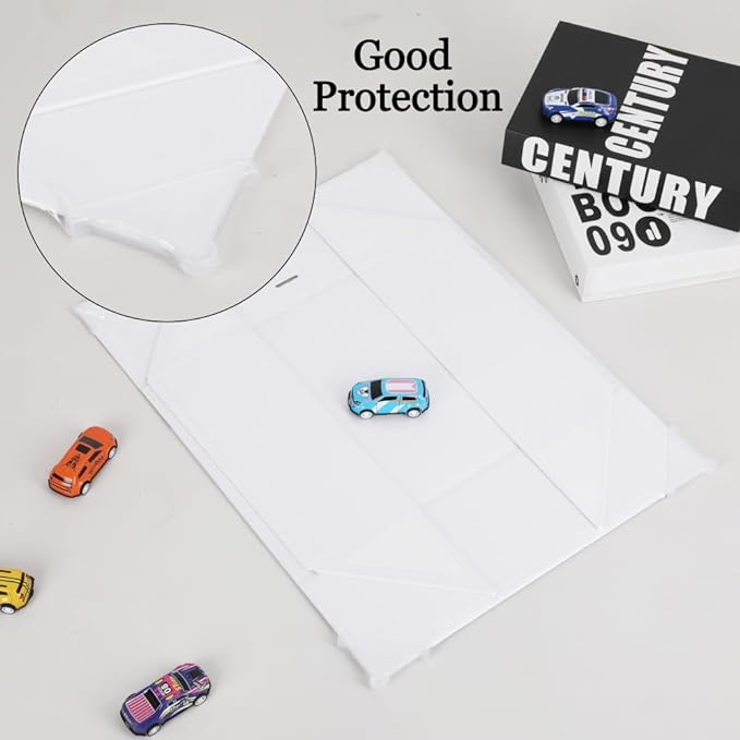 BoxSkivra White Extra Large Gift Box with Lid 1 Pack 19x16x6 Inch Large Gift Boxes with Crinkle Paper & Card Magnetic Gift Box with Ribbon for Wedding Dress