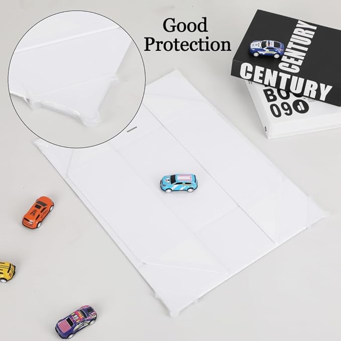 BoxSkivra White Large Gift Box with Ribbon 1 Pack 13X11X5.3 Inch Large Box with Lid Magnetic Closure Rectangle Collapsible Luxury Wrap Box for Weeding Gifts Crinkle Cut Paper Shred with Card