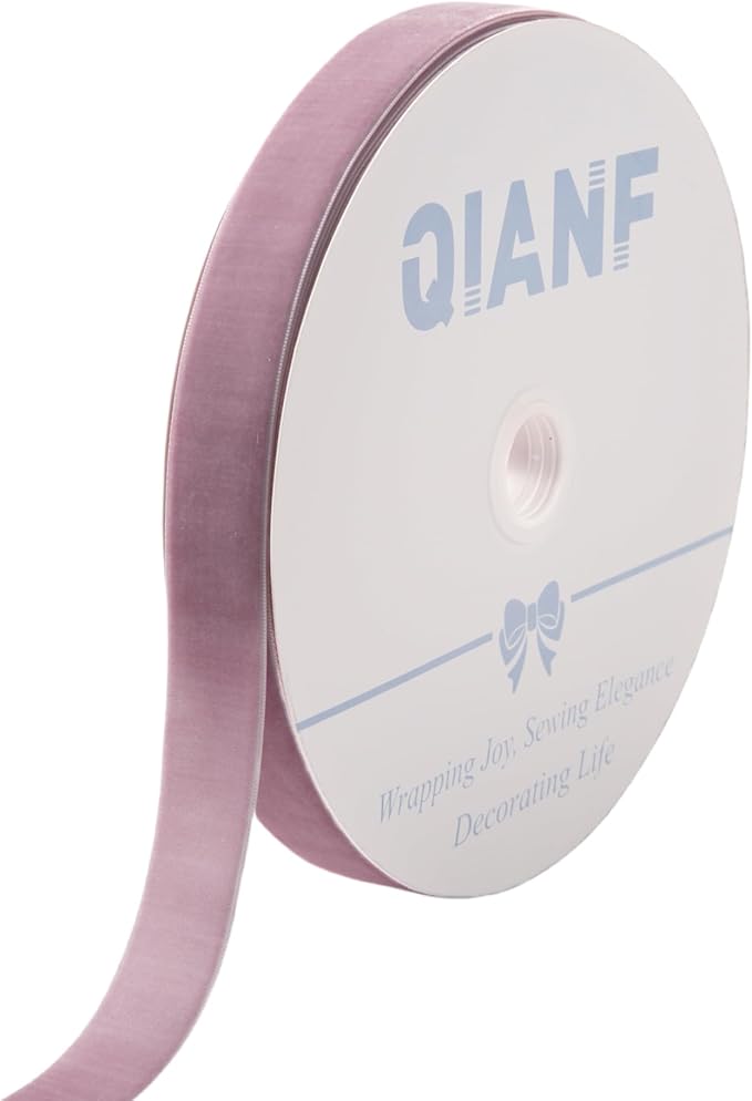 Vintage Lavender Velvet Ribbon, 1 Inch X 25Yd