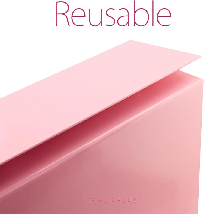 Large Gift Box with Lid 13.5x9x4.1 Inches, Pink Bridesmaid Proposal Gift Box with Magnetic Closure for All Occasion(Glossy Pink)