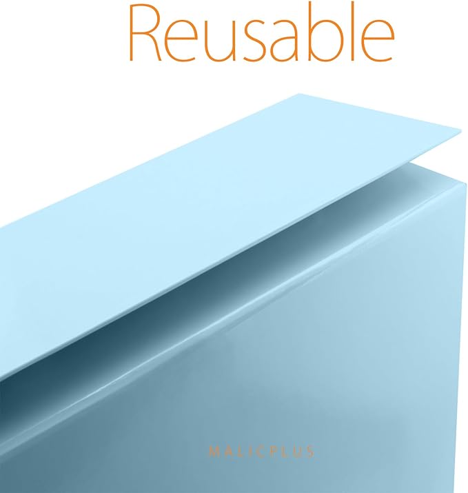 Large Gift Box with Lid 13.5x9x4.1 Inches, Blue Bridesmaid Proposal Gift Box with Magnetic Closure for All Occasion (Glossy Blue)