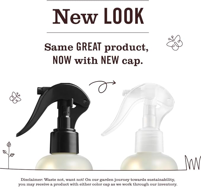 MRS. MEYER'S CLEAN DAY Room and Air Freshener Spray, Non-Aerosol Spray Bottle Infused with Essential Oils, Daisy, 8 fl. oz