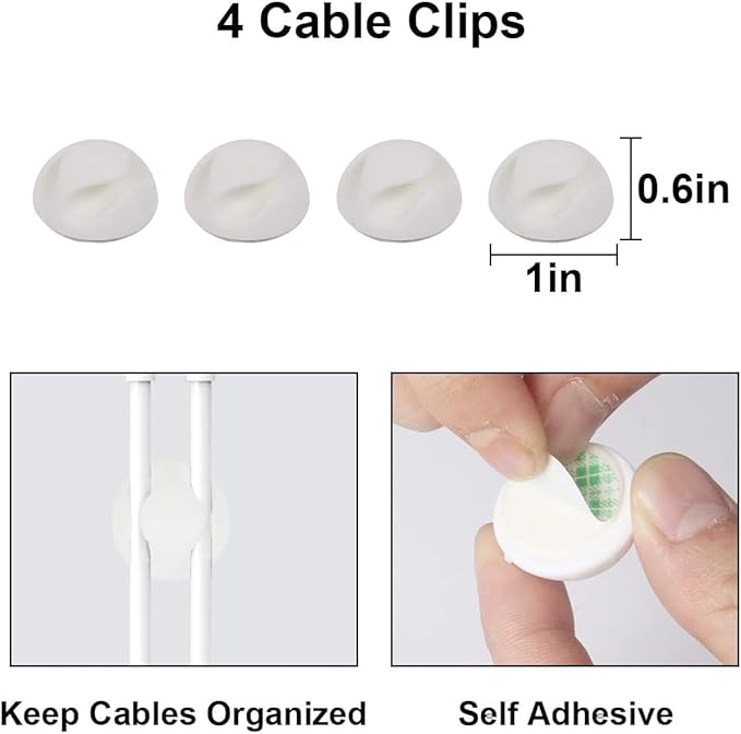 Cable Management Box DUNCHATY 3 Pack Cable Box Organizer with Large Medium Small Cord Hider Box Safe ABS Material for Cover and Hide TV Wires,Computer,Router,USB Hub and Under Desk Power Strip&Cords