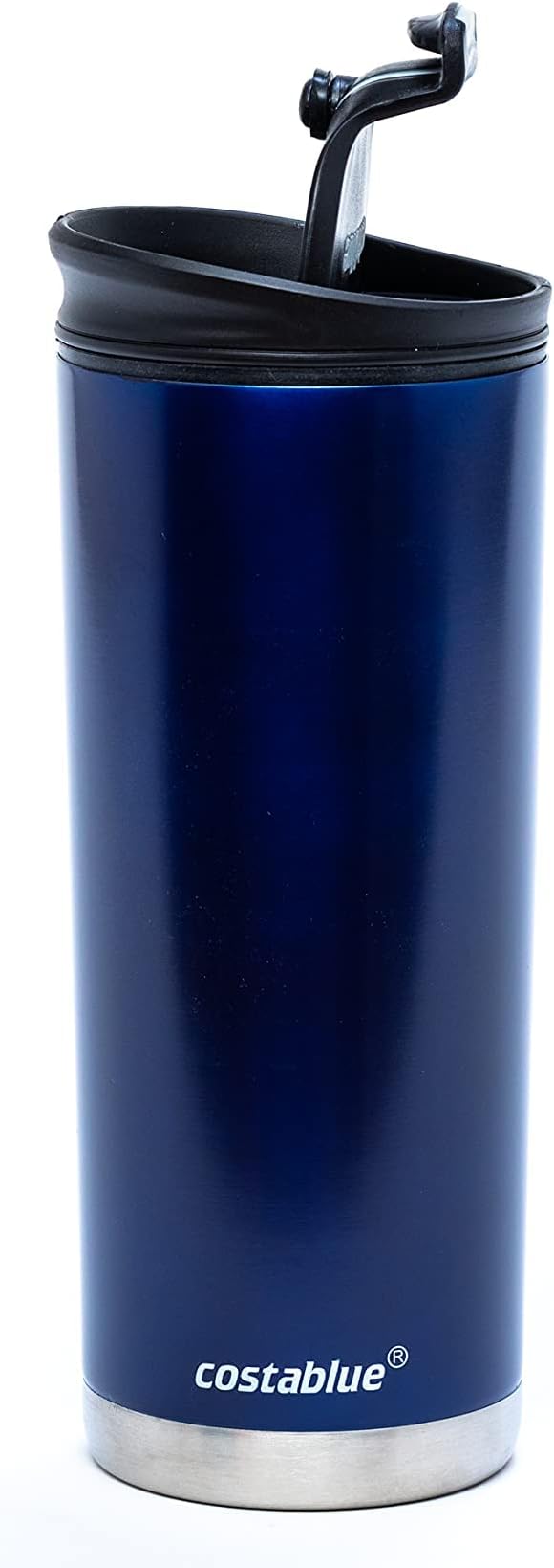 Travel Coffee Mug - 16 Oz. Stainless Steel Insulated Coffee Mug, Leak Proof Tumbler w/Dishwasher Safe Lid, Double Wall Travel Coffee Cup, Reusable Insulated Tumbler for Hot & Cold Beverages