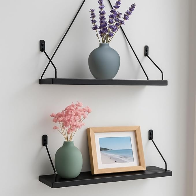 Ceramic Vase for Home Decor Set of 4, Decorative Flower Vases for Bedroom, Living Room, Bathroom, Entryway, Table Centerpiece, Modern Minimalist Vases for Decor-Multicolor