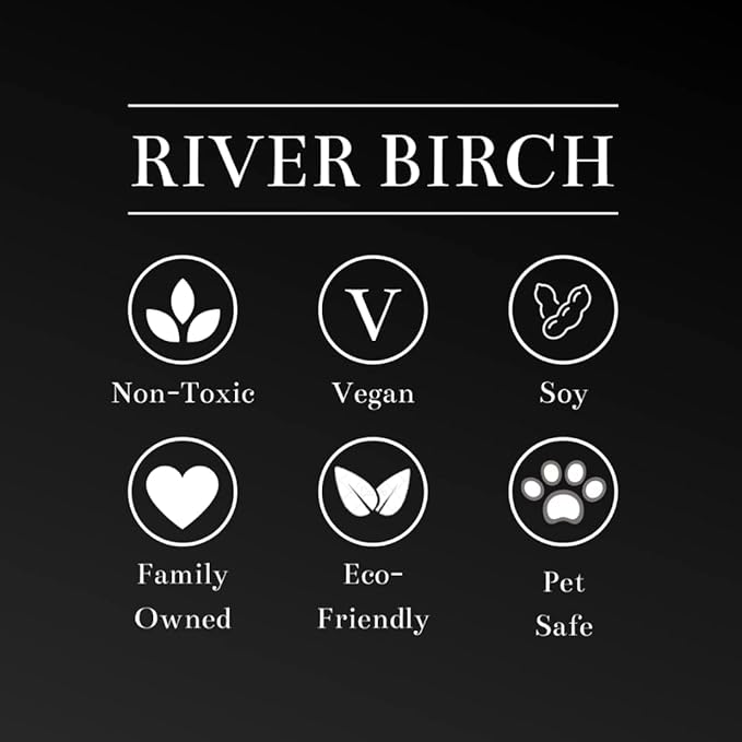 River Birch Candles Blood Orange Scented Candle | Premium, All-Natural, Non-Toxic, Soy Candles | 8.5oz 40 Hr Burn Time | Cozy Relaxing Gifts for Home