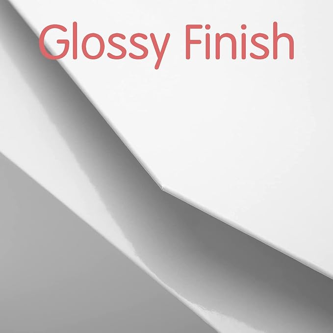 Large White Collapsible Gift Box with Magnetic Closure Lid 13.5x9x4.1 Inches, Bridesmaid Proposal Box, Rectangle Present Box (Glossy White, 1 Pack)