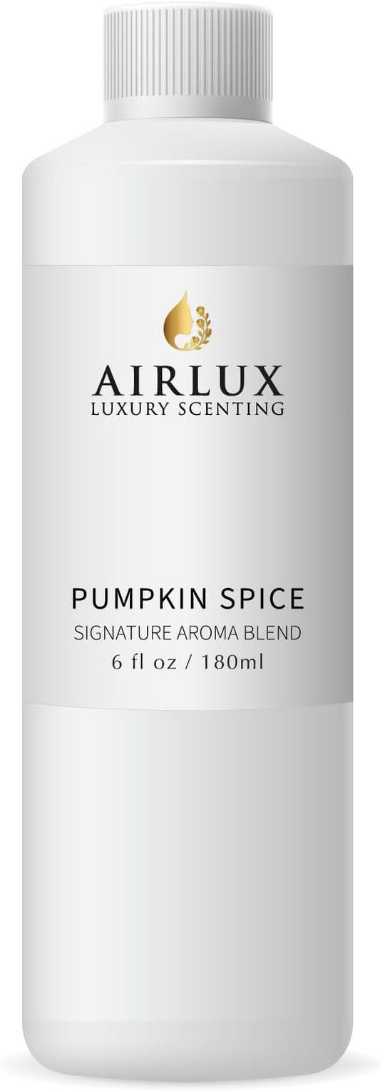 Signature Aroma Oil No. 181 Pumpkin Spice – Aroma Oil for Cold Air & Waterless Diffusers and DIY Crafts – 6.1 fl oz Eco Refill Bottle