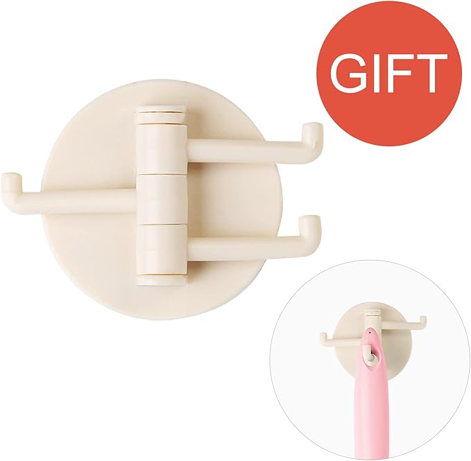 BEDELITE Back Bath Brush Long Handle for Shower - Soft Shower Brush for Men & Women,Back Brush Scrubber(16.4" Long), Skin Exfoliator for Bath Scrubber Body Brush(Pink)