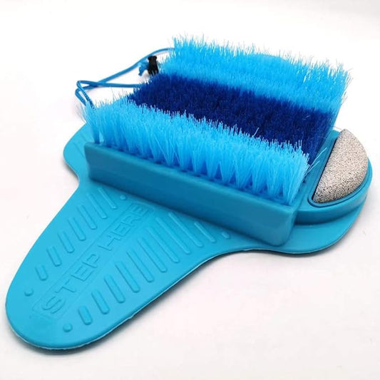 Mars Wellness Bath Scrubber and Foot Exfoliator - Feet Scrubber Dead Skin Remover - Shower Exfoliating with Foot Pumice Stone