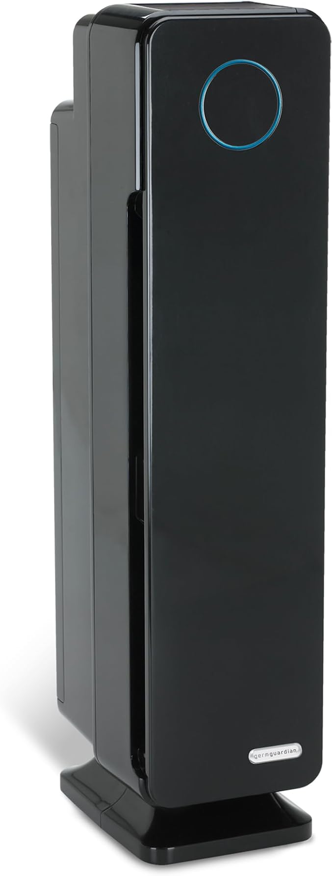 GermGuardian Air Purifier for Home with HEPA Pure Filter, for Wildfire Smoke, Pet Dander, Pollen, Odors, Large Rooms Up To 870 Sq. Ft., Removes 99.97% Pollutants, UV-C Light, 28", AC5350B, Black