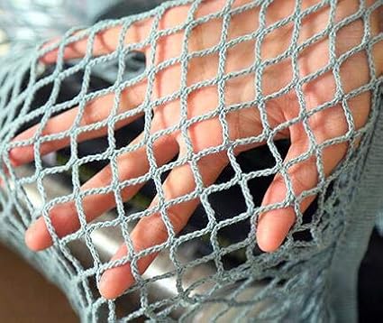 6 Pack Portable,Reusable,Reusable Produce Bags,Washable Cotton Mesh String Organic Organizer Shopping Handbag Long Handle Net Tote (grey blue,Black,Beige,Pink,Purple,Yellow)