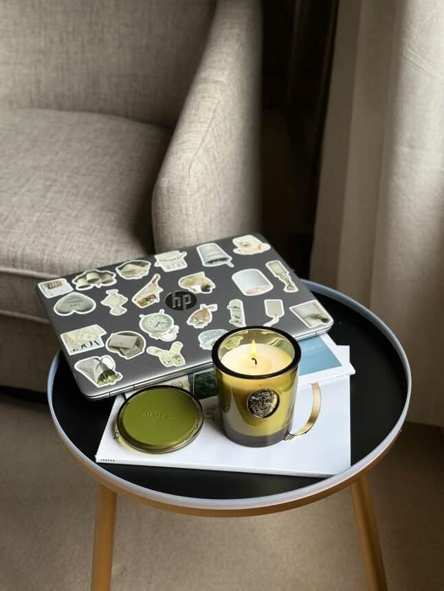 M&SENSE Natural Soy Candle | Forest Cabin & Green | 9.2 oz, 50H Burn Time | Luxury Scented Candle for Relaxation, Gifting, Home Décor | Ideal for Bedroom, Office, Party Ambiance