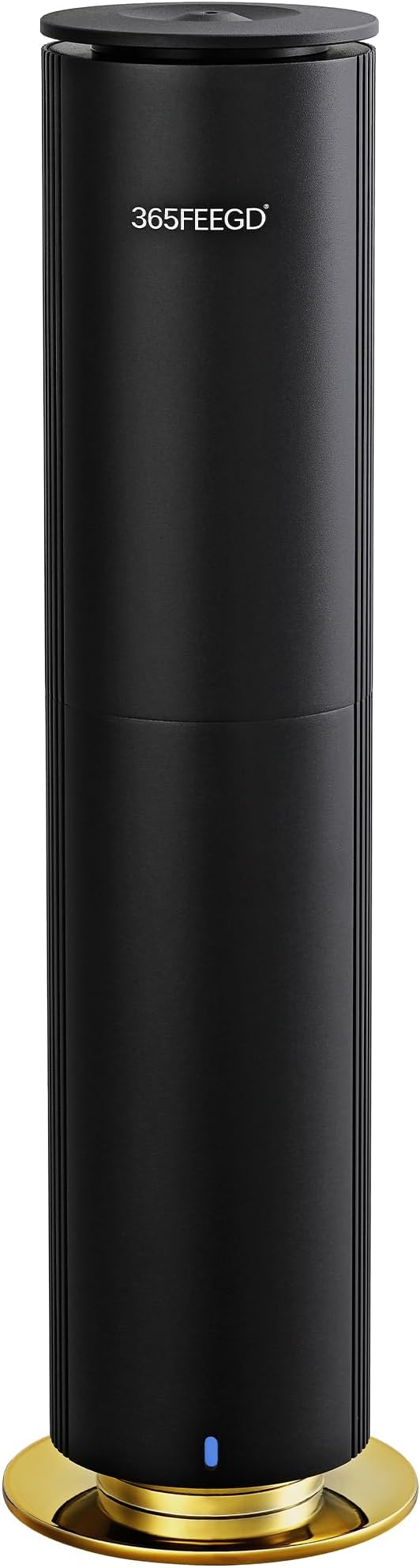 Home Essential Oil Diffuser - Waterless Aromatherapy Diffuser with 120ml Large Capacity, Covers 1200 Sq.Ft, Remote & App Control (Frosted Black)