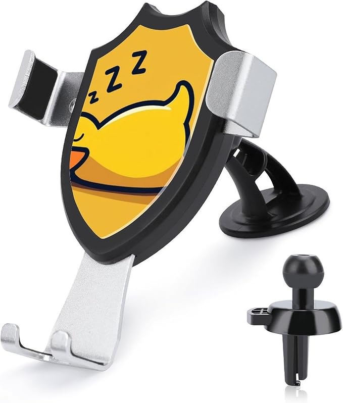 Hands Free Automobile Holder Cute Lazy Duck Yellow Phone Holders Phone Stand Cell Phone Car Mount