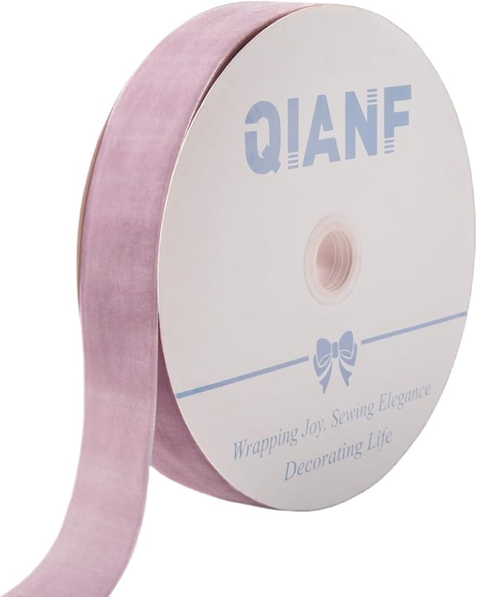 Velvet Ribbon, 1 1/2-Inch by 25-Yard Spool (Lavender)